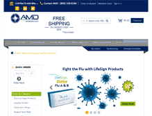 Tablet Screenshot of amdnext.com